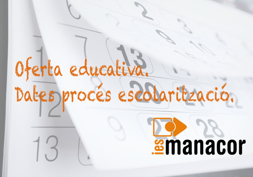 oferta educativa proces escolaritzacio