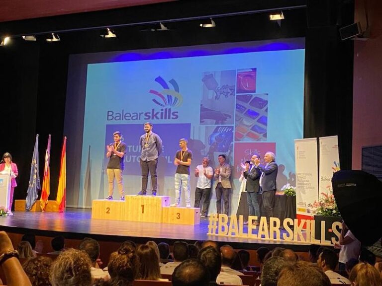 Medalles a Balear Skills 2023