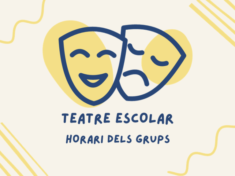 Teatre – Horari dels grups