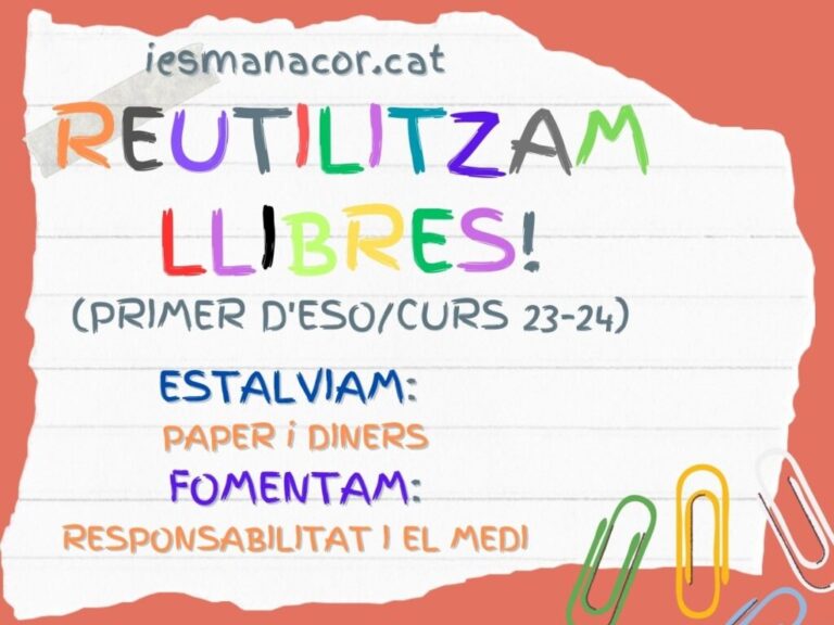 Pla de Reutilització de Llibres