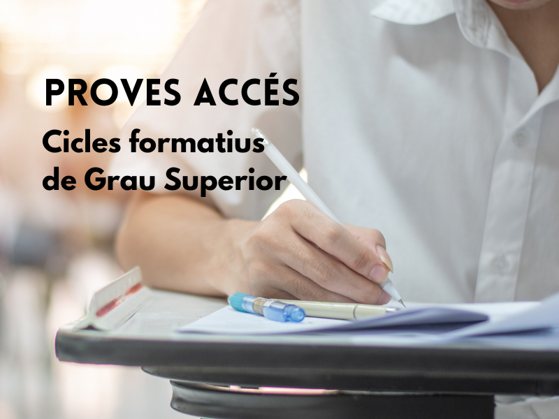Proves accés grau superior