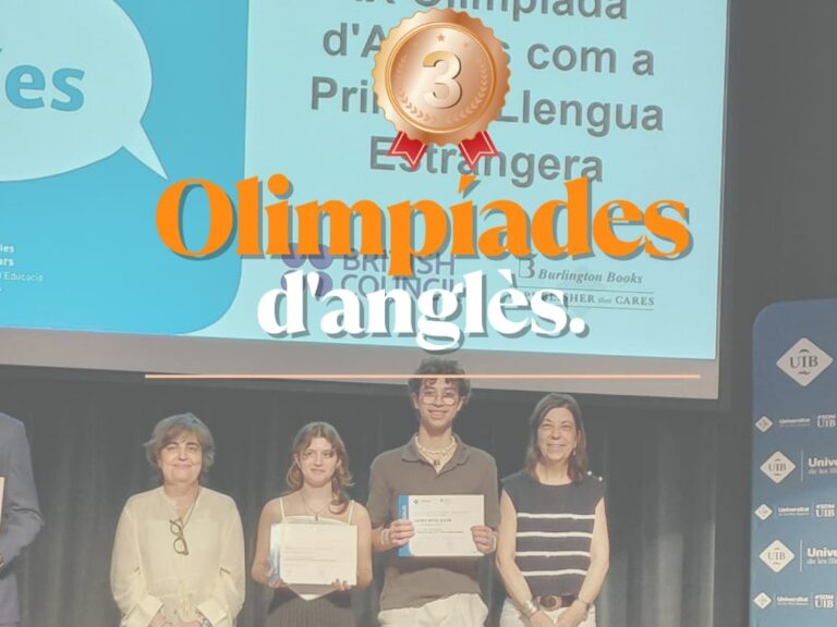 Xavier Moyà – Premiat a l’Olimpíada d’Anglès