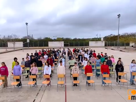 Body-percussion amb els de 1r d’ESO