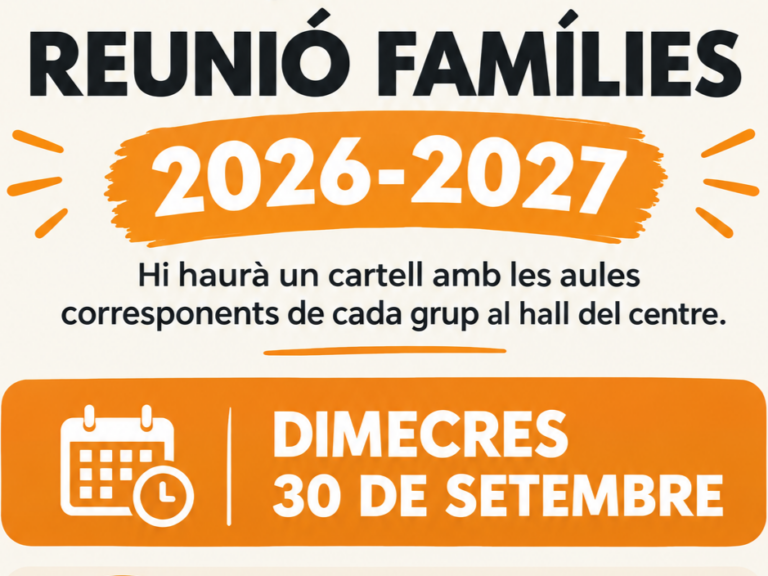 Reunió famílies